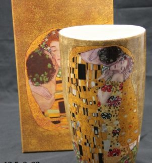 Vaas Klimt ümar pruun 22 cm