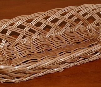 Punutud leivakorv Azuur 33*14*7cm