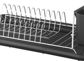 Nõuderes metall/must alus ja nk.tops 43x23 cm