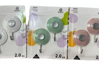 Nagid 2tk metall konksuga 2 kg