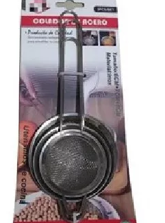 Jõhvsõelte kompl. metall 14/16/18cm
