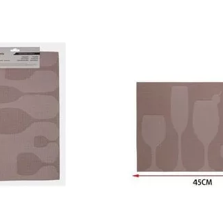 Lauamatt pruun Pokaalid 45*30 cm