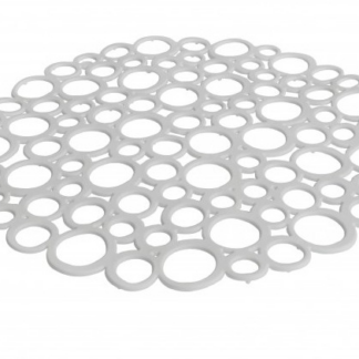 Valamurest Bubble ümar valge30x30x0.3 cm